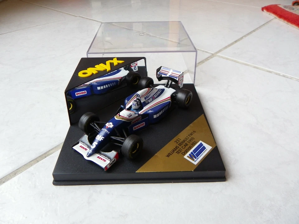Williams Renault FW16 Test Car 1995 Damon Hill #5 231 Onyx 143 1/43 F1 Formel 1 - Immagine 1 di 1