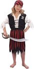 Pirate Girl Costume Childs Age 7 - 9 Years Large