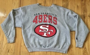 Vintage 1990's San Francisco 49ers Sweatshirt, Starter Size XL, Super Condition - Picture 1 of 6