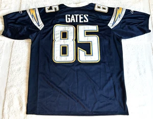 Reebok On Field Los Angeles Chargers Antonio Gates #85 Stitched Jersey Size 52 - Picture 1 of 12