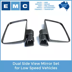 Side View Mirror Pair for Low Speed Vehicles - Picture 1 of 2