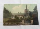 Ubley Church Vintage Postcard sent to Bowell family Bath somerset 1910