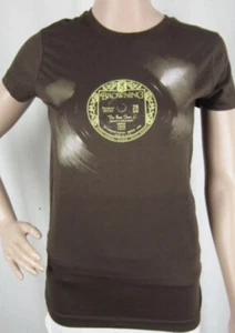 Womens NWT Browning 78 RPM Buckmark Fitted T-Shirt Chocolate Brown Size M Medium - Imagen 1 de 8