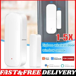 Sensore Porta ZigBee/WiFi Finestra Allarme Rilevatore Sicurezza Smart Allerter Ufficio Casa - Foto 1 di 13