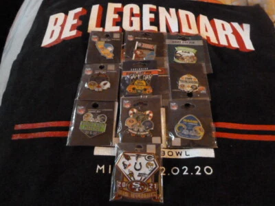 49ER GAME DAY PINS GAMEDAY  2021 2022 AWAY GAMES - Image 1 of 4