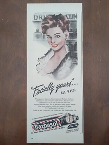 Vintage 1945 barbasol print ad.  Keep brushless with Barbasol - Picture 1 of 1