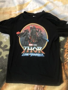 Thor Love and Thunder Promo T Shirt Sz XL Thor, Lady Thor and Valkyrie Marvel - Picture 1 of 9