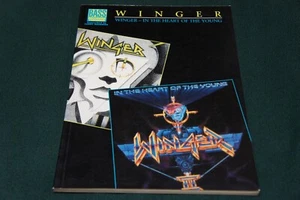 Winger - Winger & In The Heart Of The Young - Bass Guitar Tab Music Book - Picture 1 of 4