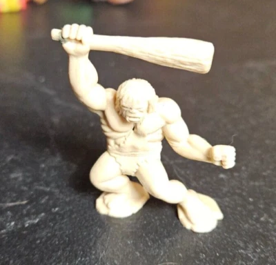 NEANDERTHAL, CAVEMAN, DINOSAUR MOUNTAIN PLAYSET FIGURE. 1970 TIM MEE ORIGINAL - Image 1 of 4