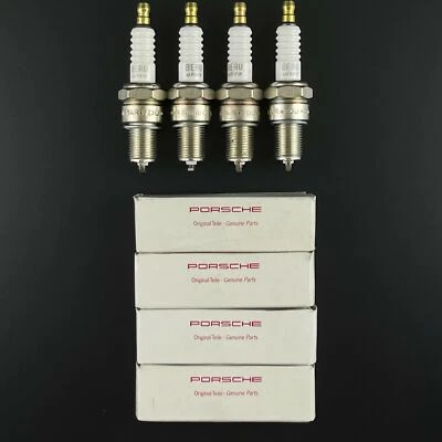 Juego de 4 bujías de bobina de encendido del motor Porsche 911 1985-1989 99917015690 Foto 1 de 4