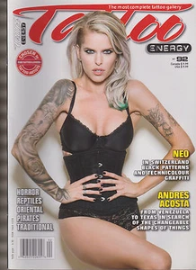 TATTOO ENERGY MAGAZINE #92 2015, KARLA LAMBERT, ANDRES ACOSTA NEO IN SWITZERLAND - Picture 1 of 1