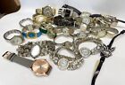 Lot Of 24 Assorted Womens Watches Untested Vintage New Parts Repair Good