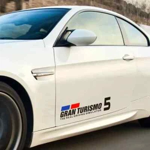 GRAN TURISMO Universal Side Racing Streifen Grafik Aufkleber Aufkleber Vinyl SPORT - Bild 1 von 2