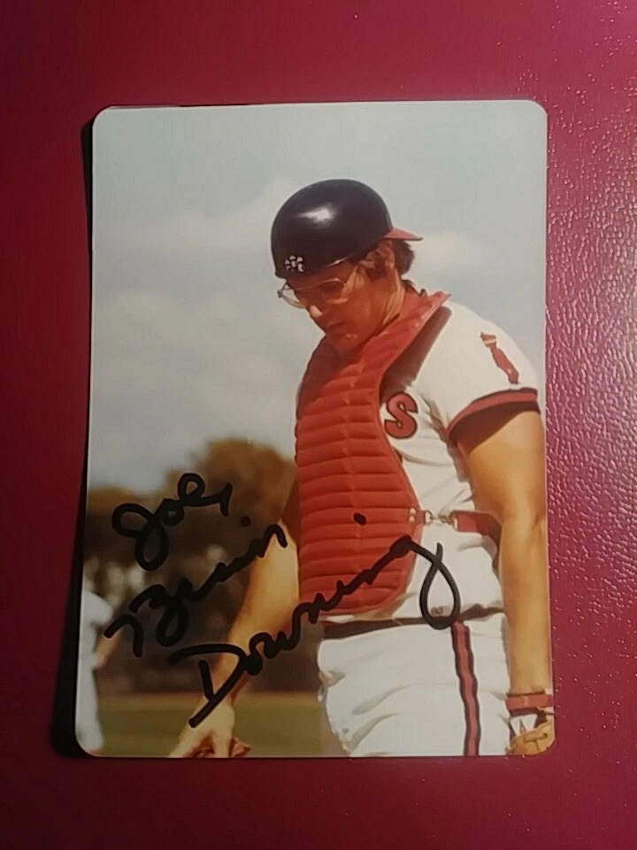 Brian Downing California Angels 1970s Autograph Signed Photo  - Image 1 of 1