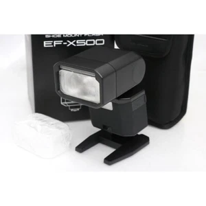 Fujifilm EF-X500 Shoe Mount Clip-on TTL Flash in Box GN50 Excellent from Japan - Photo 1/6