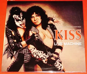 KISS: Live Machine 1989 - Limited Edition 10" LP Clear Splatter Color Vinyl NEW - Picture 1 of 3