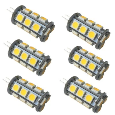G4 LED Corn Lamp Bulbs 12V 24V 3W LED Light for Chandeliers Ceiling Light 6Pcs - Image 1 of 4