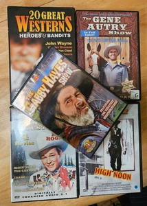 WESTERNS= All your favorite western stars on NINE DVDS --Like new condition - Picture 1 of 16