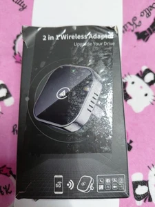 Adaptador Automático Teeran 2 en 1 Inalámbrico CarPlay y Android, Fácil Configuración Plug y... - Imagen 1 de 5