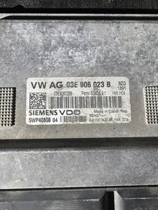Siemens VDO ECU 03E906023B 5WP40808 04 Simos 9.1 VW Audi Engine Control Unit - Picture 1 of 1