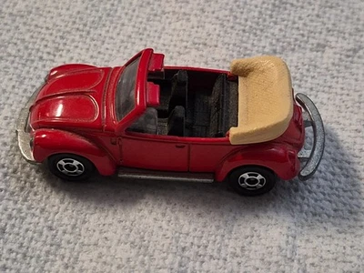 Vintage 1977 Tomica - Tomy Red Volkswagen # F20 BOM Estado - Imagem 1 de 4