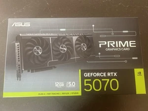 Brand New ASUS Prime GeForce Rtx 5070 oc edition 12gb DDR 7 - Picture 1 of 4