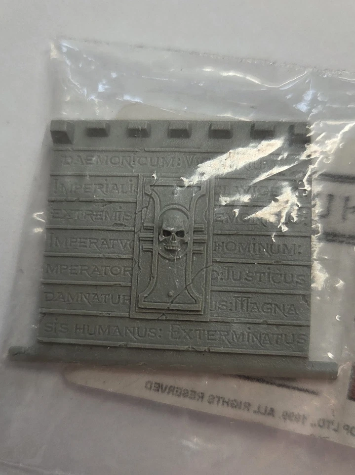 Warhammer 40K - Inquisición - Puerta Trasera Rhino - Forgeworld Nuevo - Daemonhunters Foto 1 de 2