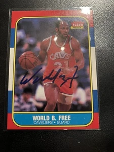 World B. 1986-87 Free Auto Cleveland Cavaliers #35 - Imagen 1 de 2