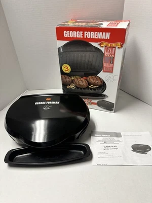 George Foreman Lean Mean Grilling Machine Indoor Grill 3 Serving Size - Image 1 of 4