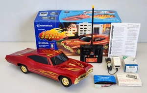 RadioShack 67 Chevy Impala Red Lowrider Remote Control RC Car 60-4264, Complete - Picture 1 of 24