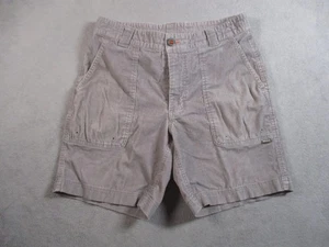Howler Brothers Shorts Herren 30 grau Stein Cord Utility aufgesetzte Taschen Stretch - Bild 1 von 22