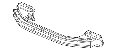 Barra de impacto original Honda Civic 2022-2024 71130-T20-A10 Foto 1 de 2