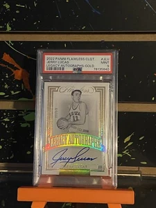 2022 Flawless Jerry Lucas Legacy Autographs Gold Auto PSA 9 Pop 1 None Higher - Picture 1 of 5