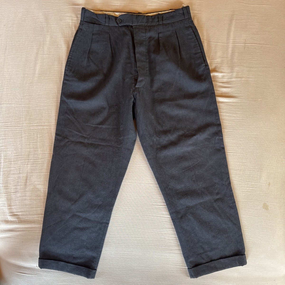 1950s 100% Wool Vintage Pants for Men | eBay 1950s 100% Wool Vintage Pants for Men | eBay