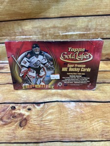 1999-00 Topps Gold Label Super Premium Hockey Factory Sealed 24 Pack Box E