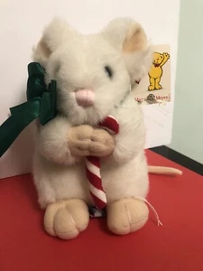 Mary Meyer Peluche Topo di Natale Munchie Crunchie Candy Crunchie 7" Vintage 1995 - Foto 1 di 9