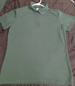 girls forrest green uniform shirts - Picture 1 of 4