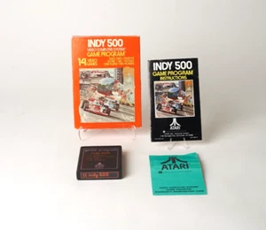 Atari 2600 Spiel Indy 500 komplett in Box getestet - Bild 1 von 10