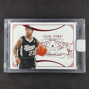 2013-14 Panini Flawless #63 Isaiah Thomas Ruby 11/15 - Sacramento Kings!