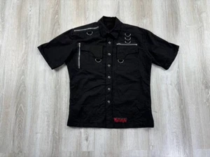 Mens shirt gothicana Hellstyle gothic Punk Size L Color Black - Picture 1 of 9