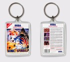 SONIC SPINBALL SEGA MASTER SYSTEM LLAVERO KEYRING