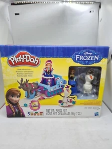 Hasbro Play-Doh Disney Frozen Sled Adventure Anna, Sven, Olaf New In Box Playdoh - Picture 1 of 8