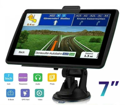 New 7" GPS Truck Commercial Driver Big Rig  Navigation System RV Trucker - Image 1 of 4