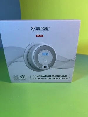 Smoke Alarm + Carbon Monoxide Combination X-Sense SC07 Photoelectric Sensor