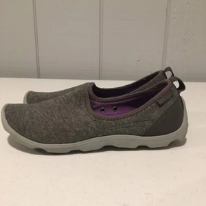 Women's CROCS SIZE 6 Duet Busy Day GRAY Slip-On Shoes 16033 - Picture 1 of 9