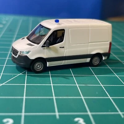 Busch HO Scale 1:87 German Police Polizei MEK SEK GSG 9 SWAT Mercedes Van - Image 1 of 4