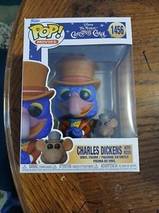 Funko Pop Muppets Christmas Charles Dickens W/ Rizzo Vinyl Figure with Protect  - Picture 1 of 4
