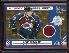 2003-04 Pacific Prism #112 Joe Sakic Jersey 381/935