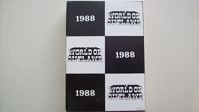 1988 World Of Outlaws card set w/Jeff Gordon's 2nd card made of him  - Image 1 of 3