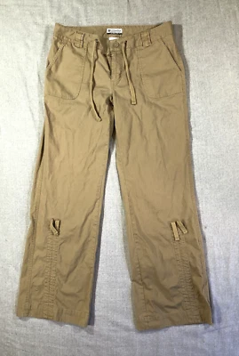 Pantalones Columbia Mujer 10 Bronceado Regular PULL TO CONVERTIR A CAPRI Senderismo Aire Libre Foto 1 de 4